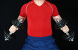 fitness muscle halteres