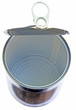 boîte de conserves, fond blanc boîte de conserves, fond blanc
