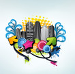 colorful party city design colorful party city design