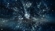 loopable space background - CGI, 30 fps