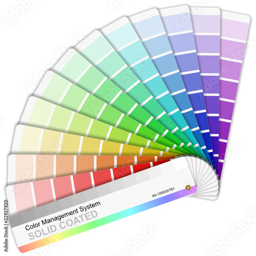 Vecteur : Pantone color palette Pantone color palette
