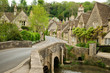 Castle Combe in rural Wiltshire , England. Castle Combe in rural Wiltshire , England.