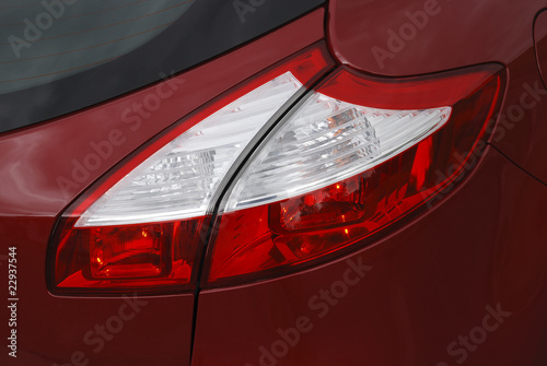 Photo: modern european car tail lights modern european car tail lights
