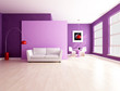 minimalist purple living room with dining space minimalist purple living room with dining space