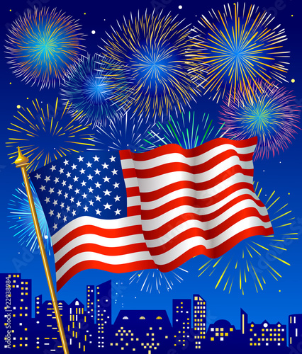 Vector: Independence Day of America Independence Day of America