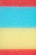 macro colorful sponges