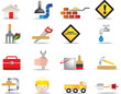 construction and diy icon set