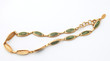 Bracelet of gold with jade
