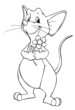Maus, Ratte, Blume, Liebe, verliebt, Valentinstag, Geschenk