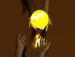 Hand and Luminous globe