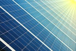 Photo en ligne au meilleur prix Photovoltaic cells and sun