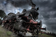 Steamtrain departing