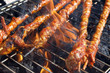 Foto: Fleisch auf dem Grill Fleisch auf dem Grill