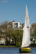 Foto: Sailing on lake Alster Sailing on lake Alster