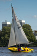 Foto: Sailing on lake Alster Sailing on lake Alster