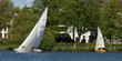 Foto: Sailing on lake Alster Sailing on lake Alster