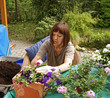 Gartenarbeit