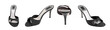 black women high heel shoe