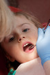 Medical treatment at the dental clinic