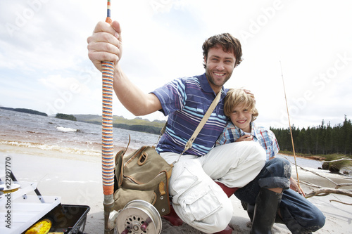 Photo: Father and son Father and son