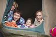 Young family on vacation