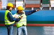 Dockers at work Dockers at work