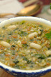 Zuppa di cereali integrali  e legumi