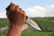 Messer Frau