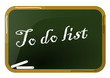 To do list
