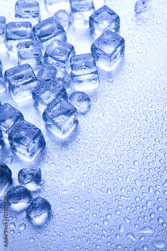 Photo: Crystals ice cubes Crystals ice cubes