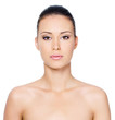Beautiful woman's face