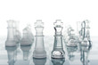 chess pieces isolated on white chess pieces isolated on white