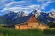 Old Mormon Barn in the Tetons