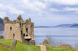 Urquhart Castle on Loch Ness in Scotland Urquhart Castle on Loch Ness in Scotland