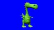 lost baby green dragon chroma key