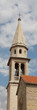 Church steeple with cross