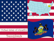 pennsylvania state illustration