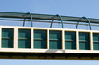 Footbridge walkway.