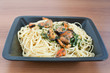 spaghetti cozze e prezzemolo spaghetti cozze e prezzemolo