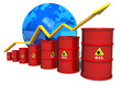 Oil trading concept Oil trading concept