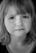 Little Girl Crying with Tears Little Girl Crying with Tears