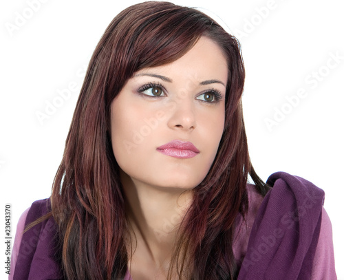 Photo: Portrait of beautiful young woman Portrait of beautiful young woman