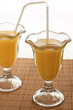 Vasos con zumo de naranja Vasos con zumo de naranja