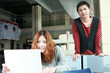 couple of asian using laptop couple of asian using laptop