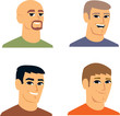 Vector: Cartoon Avatar Portrait Illustration Cartoon Avatar Portrait Illustration