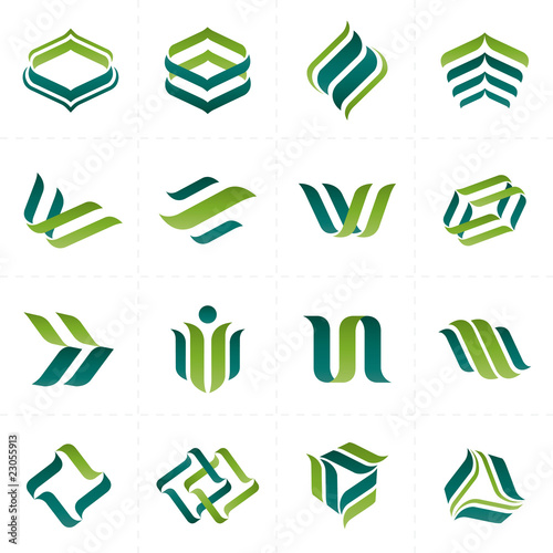 Logo Design Elements on Vector Logo Design Elements    Hopewei  23055913   Ver Portfolio