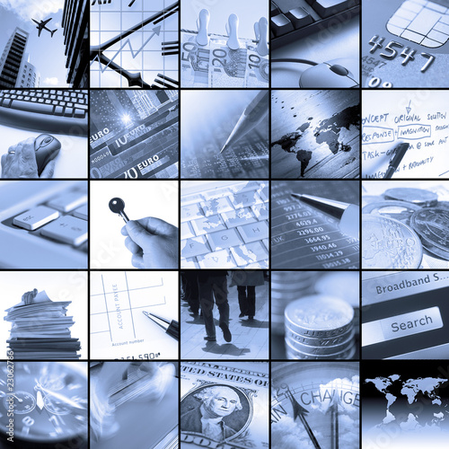 Photo: Twentyfive blue toned business images Twentyfive blue toned business images