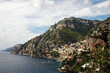 Amalfi coast with town Positano