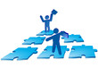 Blau Puzzle