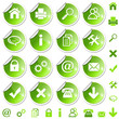 Internet and office glossy icons (set 1) Internet and office glossy icons (set 1)